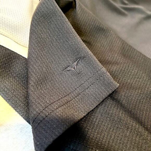 LINKS Golf Polo Black Gray and White 3 Button Preppy Polo Athletic Men's XL - Picture 4 of 6